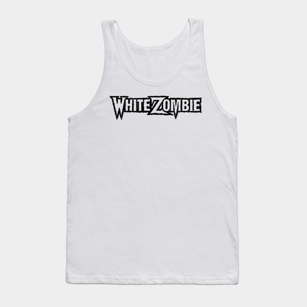 white zombie black Tank Top by BiteBliss